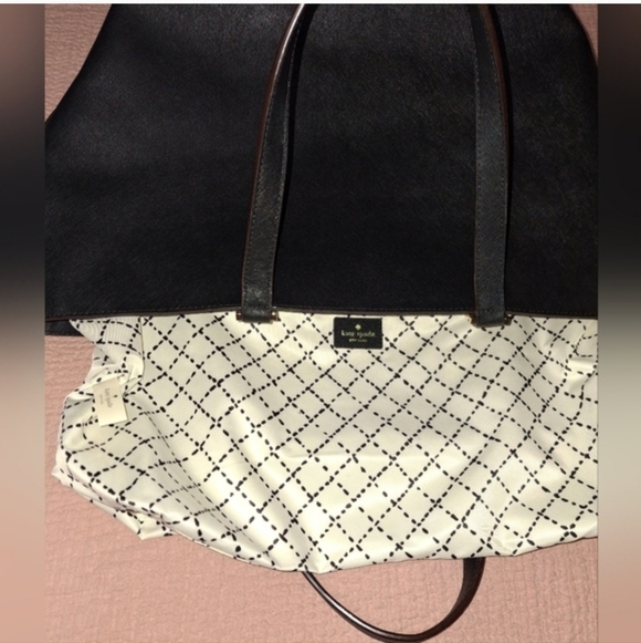 Kate Spade XL Black Tote and Wallet Set EUC - Picture 8 of 12